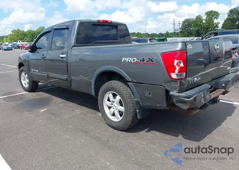 2008 Nissan Titan Pro-4X z USA, uszkodzony, nr VIN 1N6BA07F48N309210